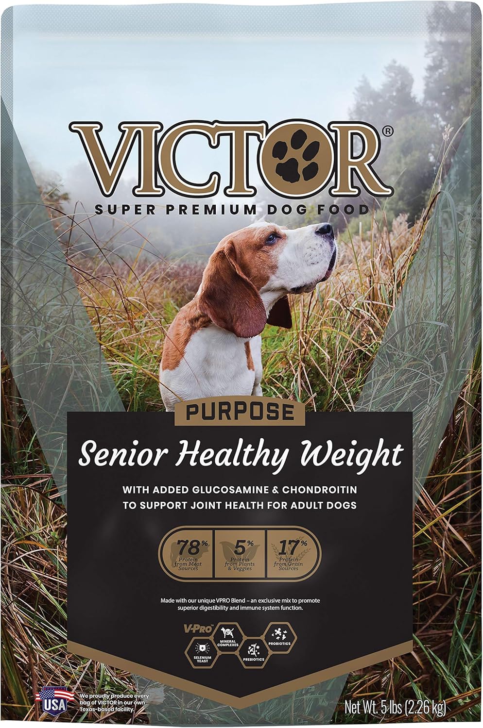 VICTOR Senior Healthy Weight Dry Dog Food