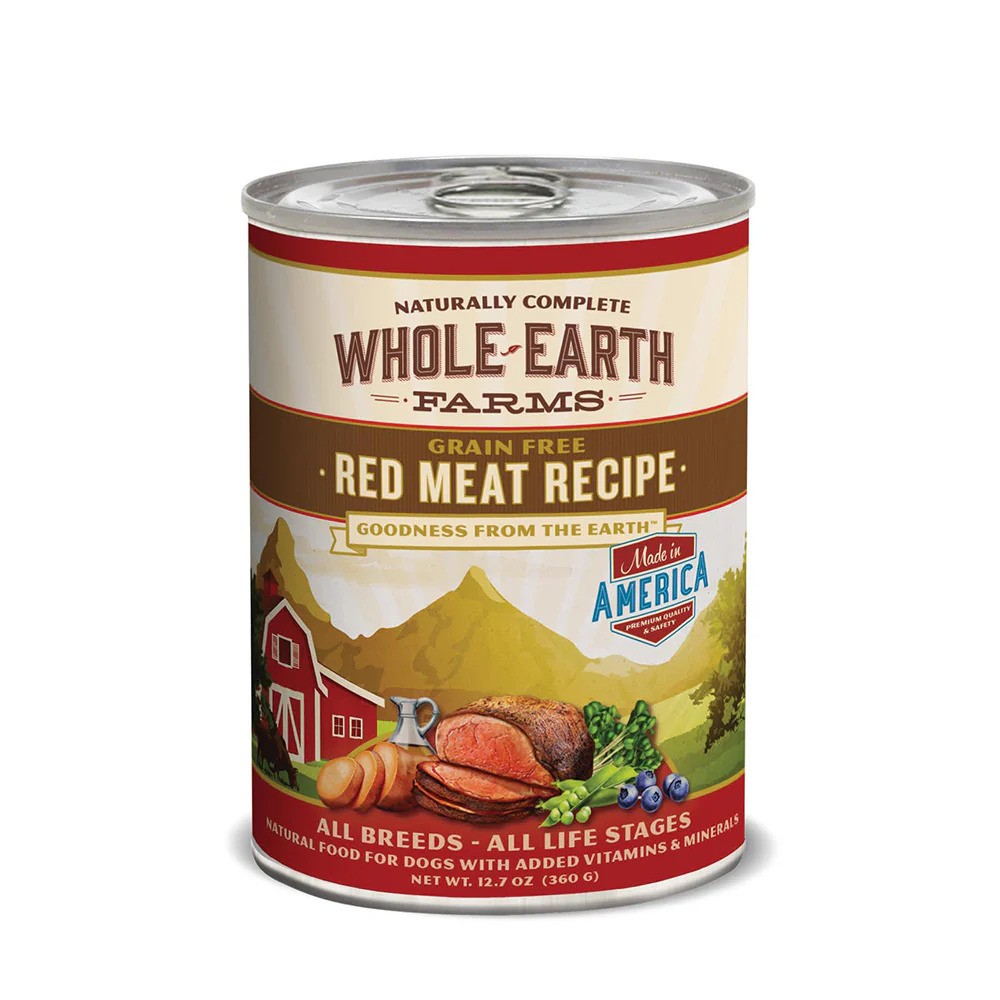 Whole Earth Farms Grain-Free Red Meat Canned Dog Food